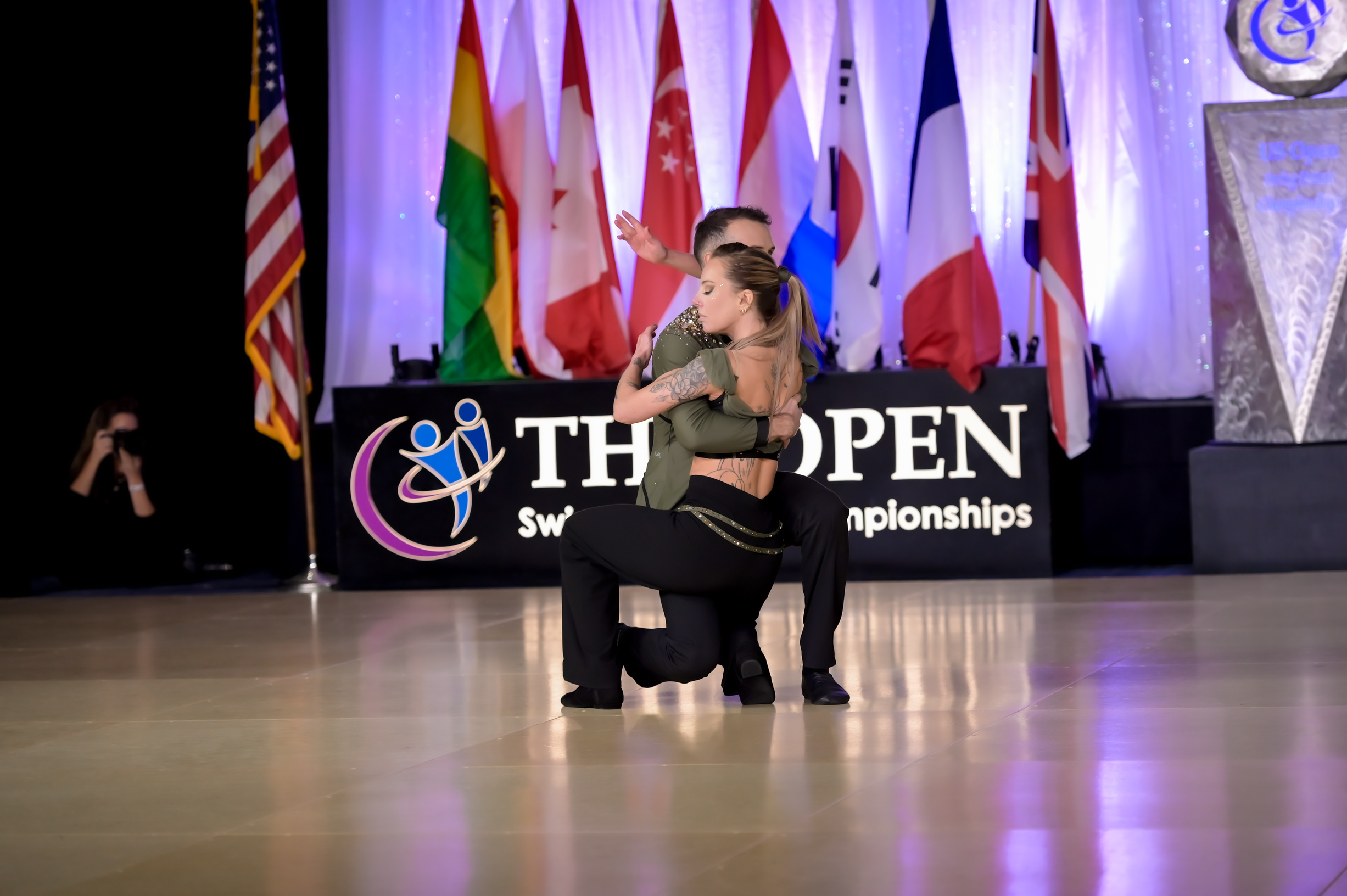 Mathieu Compagnon à The Open Swing Championships